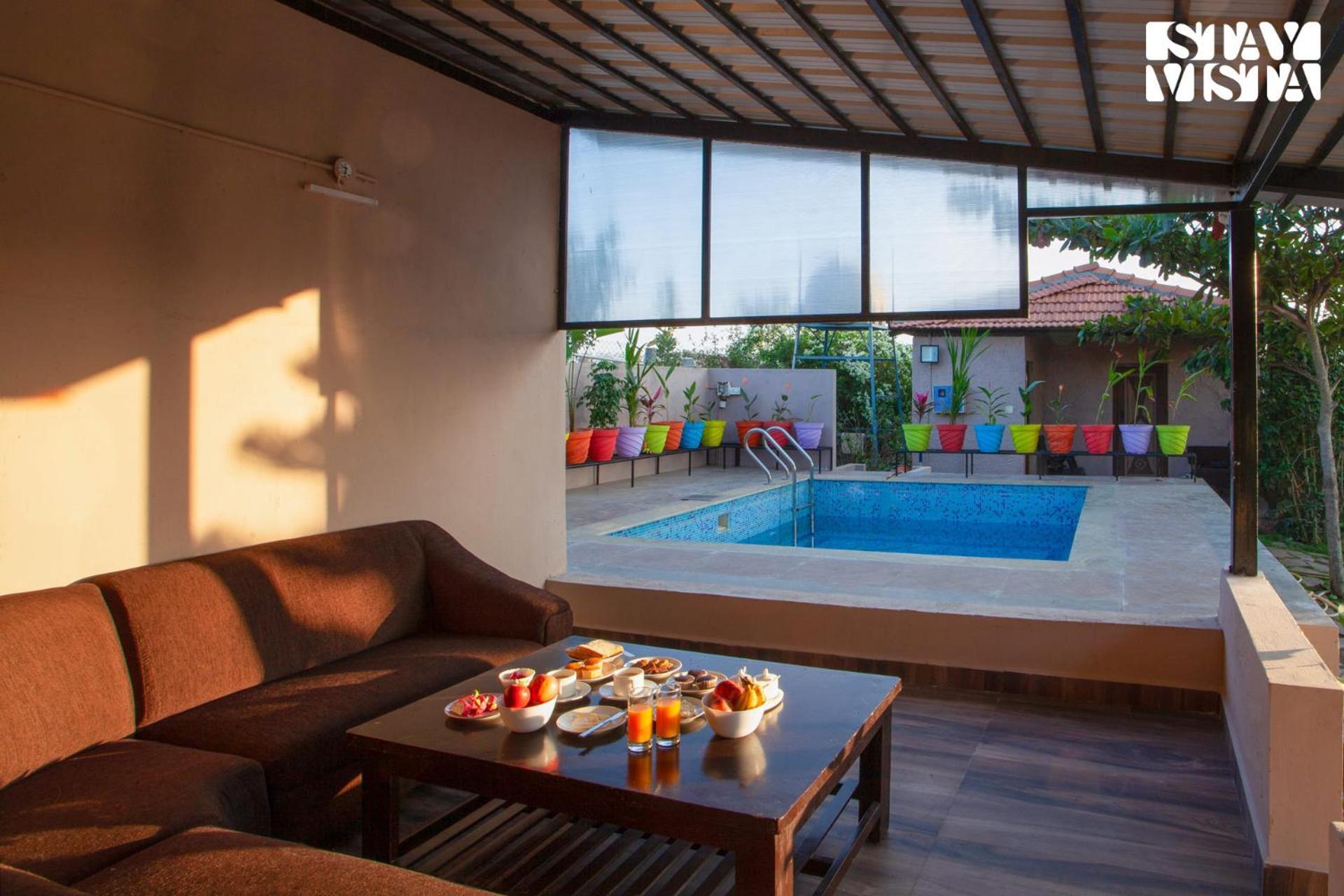 Stayvista At Hillside Harmony Pvt Pool & Free Breakfast Bangalore Exteriör bild