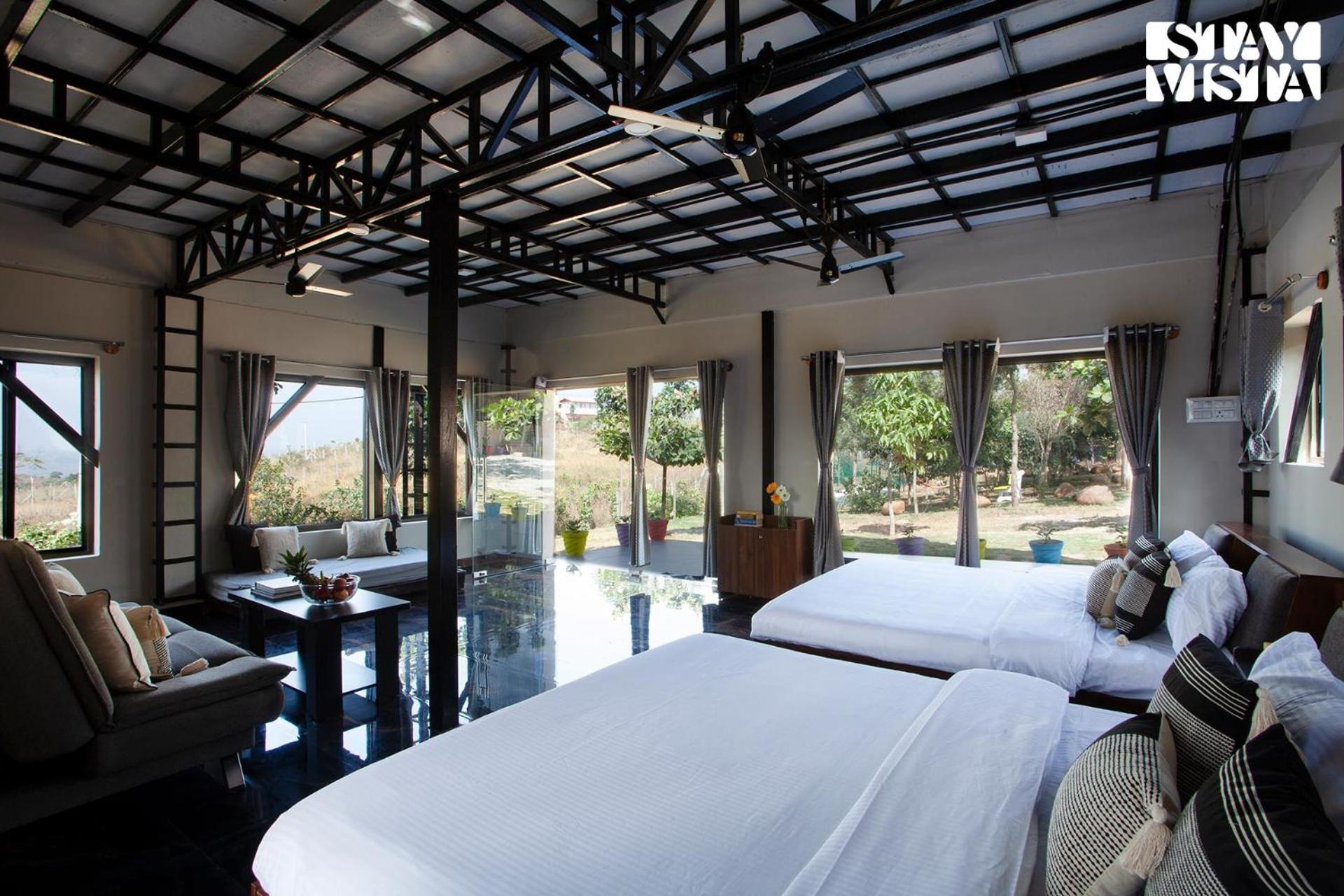 Stayvista At Hillside Harmony Pvt Pool & Free Breakfast Bangalore Exteriör bild
