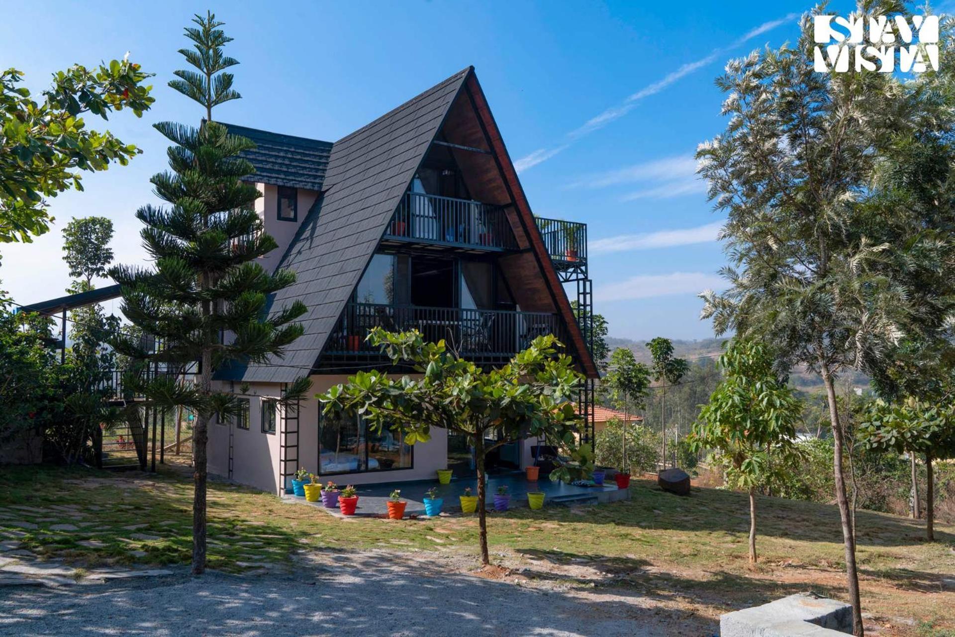 Stayvista At Hillside Harmony Pvt Pool & Free Breakfast Bangalore Exteriör bild